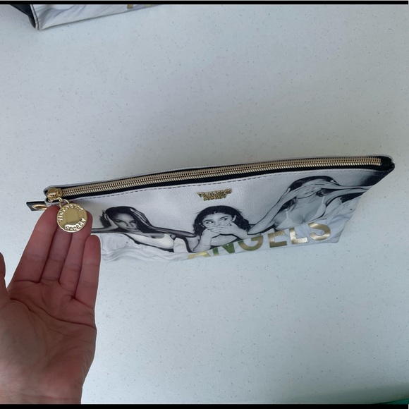 Rare Victoria’s Secret Hear, See, & Speak No Evil Tote & Mini Bag Purse Set - Picture 6 of 13